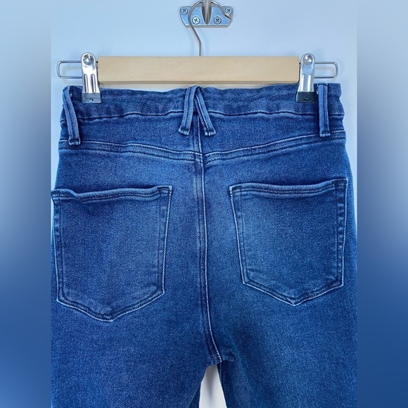 Good American GOOD WAIST SKINNY‎ JEANS blue867 - Picture 14 of 16